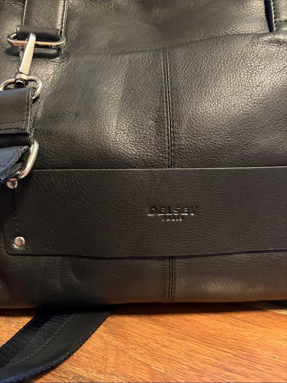 Delsey Genuine Leather Carrying Case
